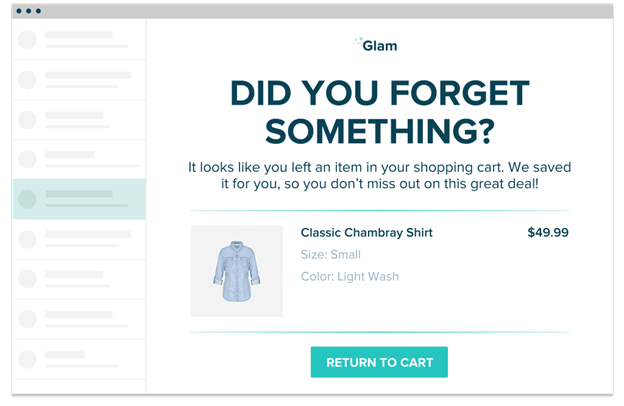 10 Abandonment Cart Emails Templates 