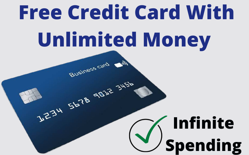 10 Free Credit Card With Unlimited Money - Get Free Virtual Credit Card