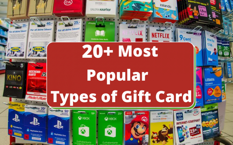 How Many Types Of Gift Card We Have