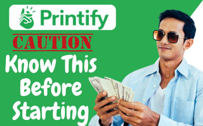 Make Money Online With Printify Print On Demand Know This Be