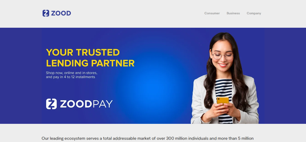 ZoodPay purchase now, pay later