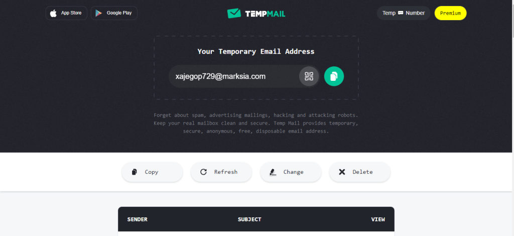 Temp Mail