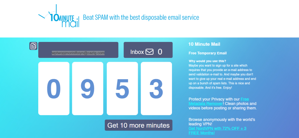 10-Minute Mail
