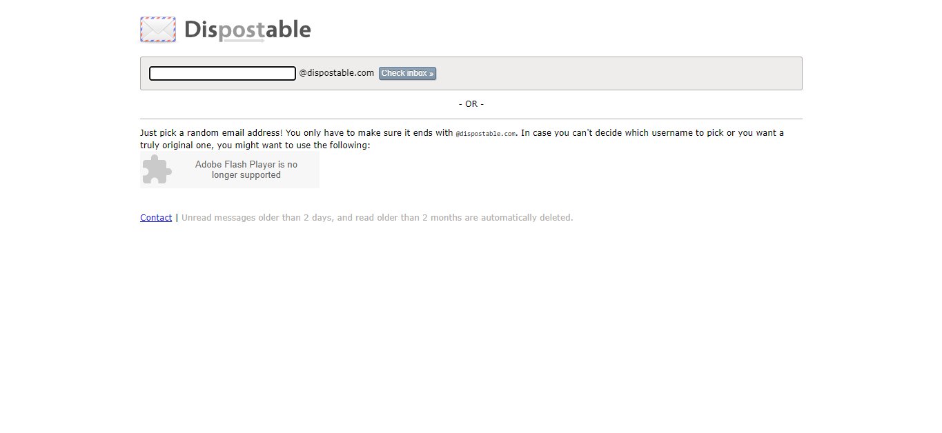 Dispostable