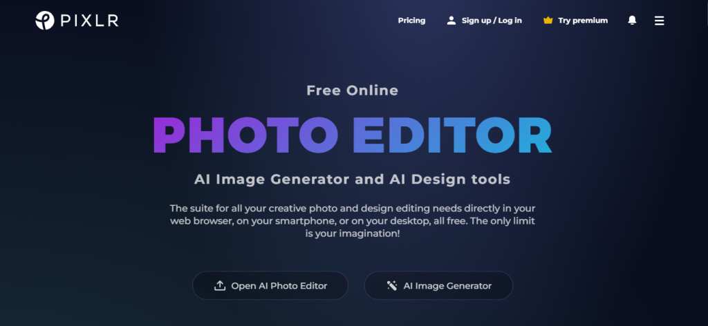 Pixlr AI Image Enhancer Tools