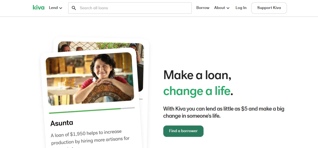 Kiva Growing Fintech Companies