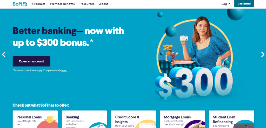 financial technology company SoFi