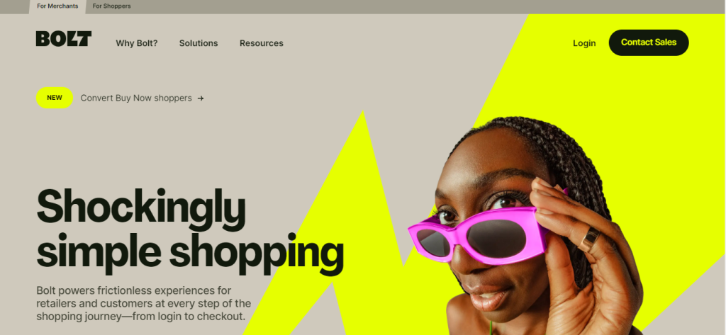 Bolt e-commerce platform