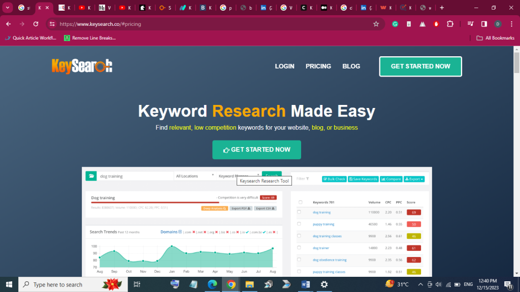 What is KeySearch