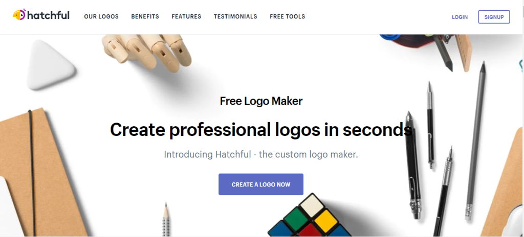 free logo maker is Hatchful from Shopify