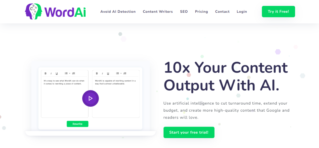 WordAi premium tool