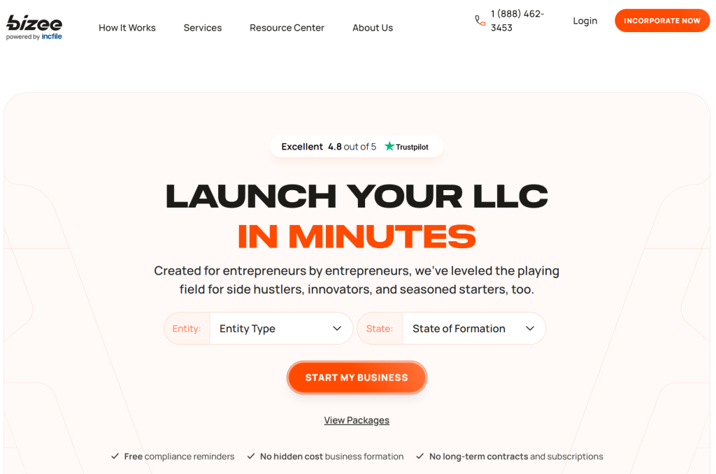 Bizee-LLC-Filing-Business-Formation-Start-Your-Company-Today