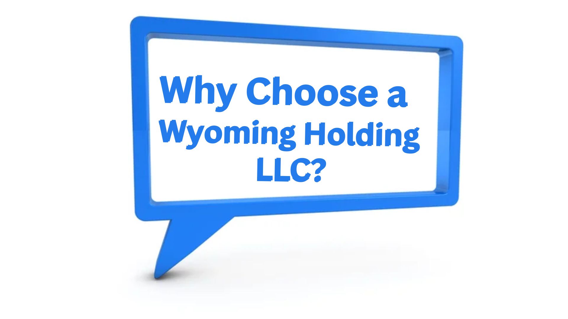 Why Choose a Wyoming Holding LLC?