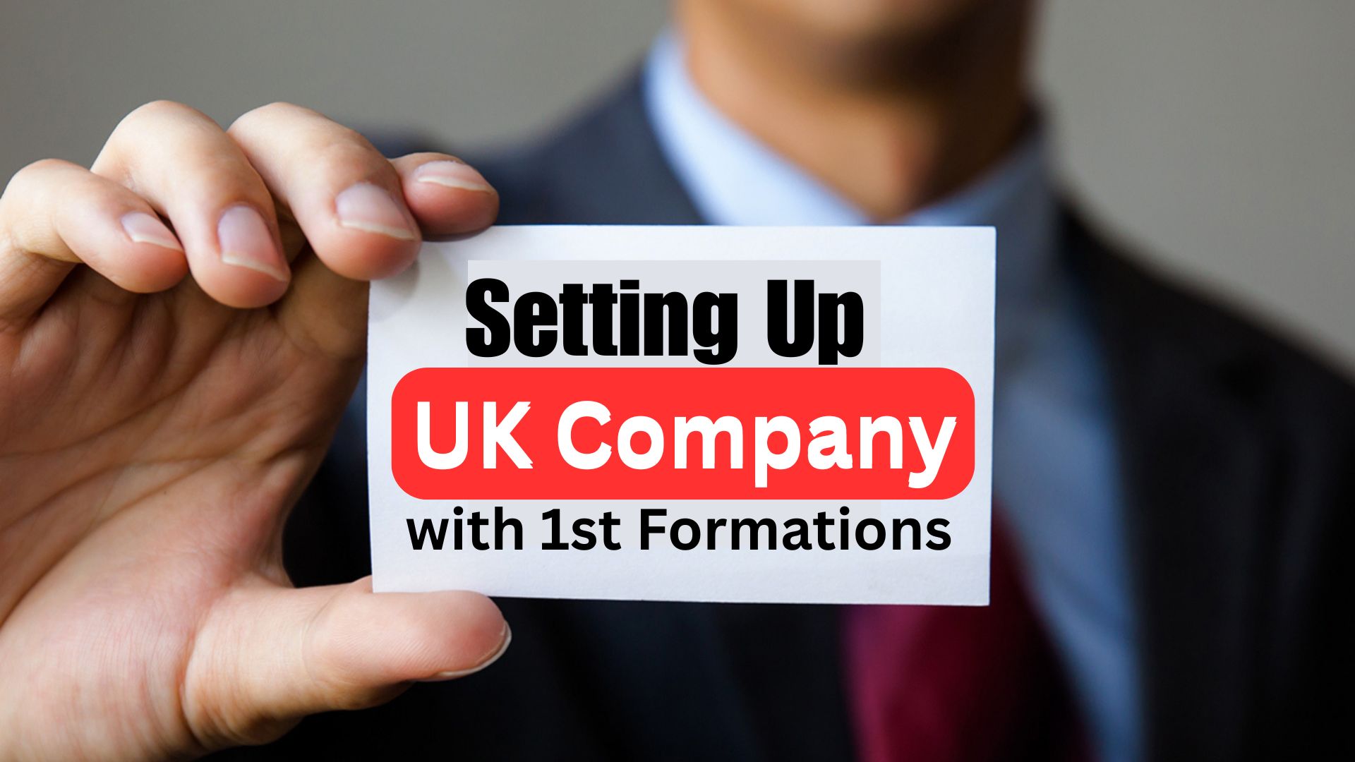 Step-by-Step Guide to Setting Up a UK Company with 1st Formations