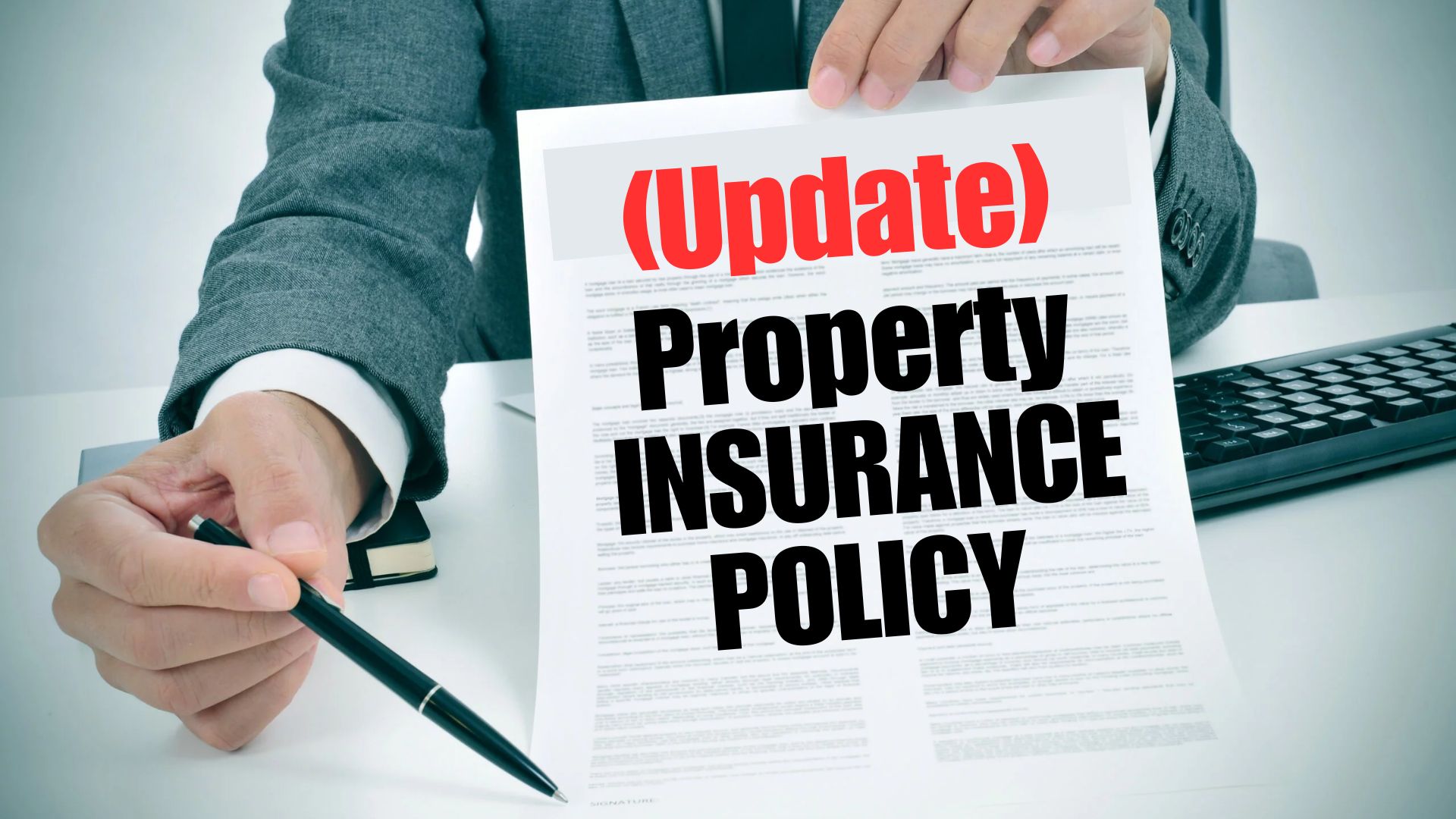 Update Your Property Insurance Policy
